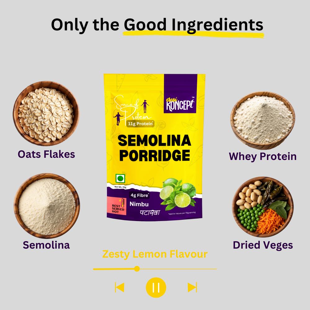 NIMBU TADKA 'Gourmet Upma'