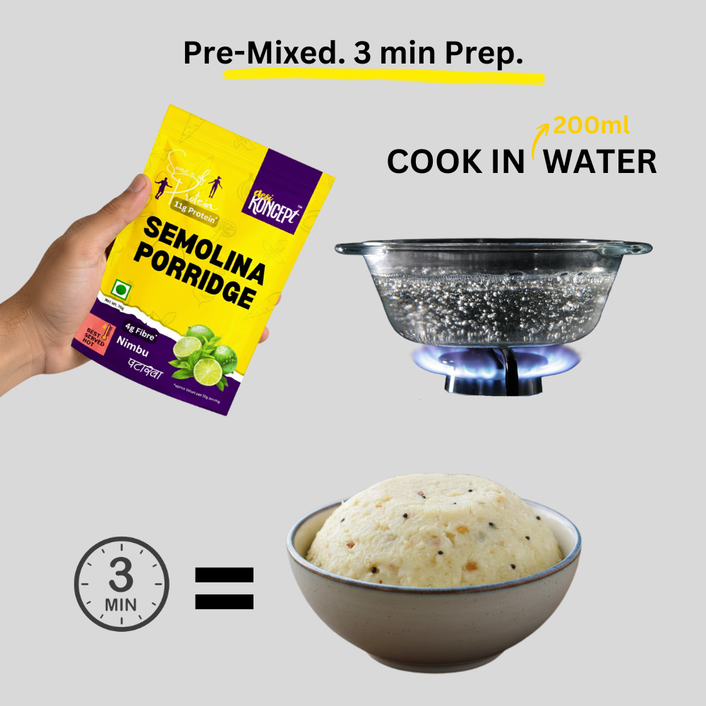 NIMBU TADKA 'Gourmet Upma'